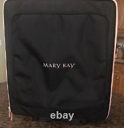 2-Pc. Mary Kay SET Consultant Demo Shoulder Bag & Wheeled Travel Luggage EUC