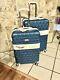 2-pcs Jessica Simpson Hardside Spinner Suitcase Luggage Set