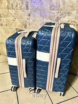 2-Pcs Jessica Simpson Hardside Spinner Suitcase Luggage Set