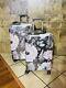 2- Pc Hardside Spinner Luggage Floral Print Set With Tsa Lock