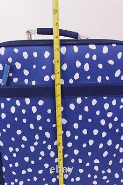 2-pc Pottery Barn Kids or Teen Under the seat & carry on luggage set, blue dot