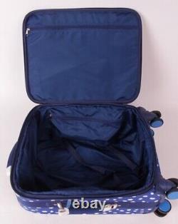2-pc Pottery Barn Kids or Teen Under the seat & carry on luggage set, blue dot