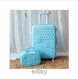 20222428 Hello Kitty Suitcase Set Children Women Luggage Travel Bag Trolley