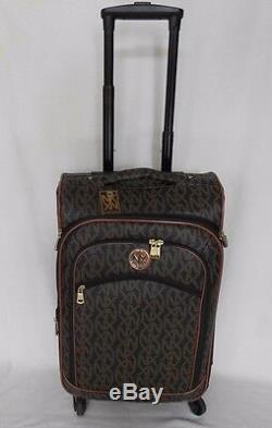 22 SPINNER CARRY ON LUGGAGE ROLLING WHEELED 4 PIECE SUITCASE SET NX XN Pattern