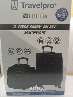 $298 Travel Pro TP7030Q2A01 2 Piece Carry-On Luggage Set 21 expandable spinner