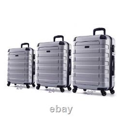 3 PC Prime Hardside Spinner Wheels Luggage Set