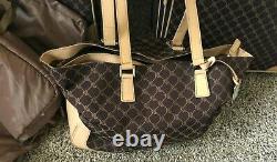 3+ Pc Set VTG Brown RALPH LAUREN Monogram LUGGAGE SET Suitcase Tote Garmet BAGS