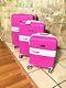 3-pcs Jessica Simpson Hardside Spinner Suitcase Luggage Set
