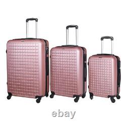3 Piece/Set 20 24 28 Suitcase Luggage Wheeled Spinner Travel Bag Package Tool