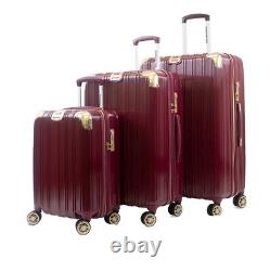 3 Pieces Luggage set (29/25/20) 100% Polycarbonate with TSA lock