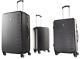 3 Top Quality Travel Suitcases Set Hard Shell Abs Lightweight Luggage Travel Bag