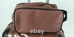 $300 TAG Legacy 20'' Carry On 3 PC Luggage Set Hard side Suitcase Rose Pink
