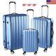 3pcs Luggage Set Travel Bag Trolley Abs Spinner Hard Shell Suitcase 20 24 28