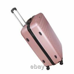 3Piece Luggage Case Sets Hard Shell Suitcase+Spinner Wheels Lightweight 202428