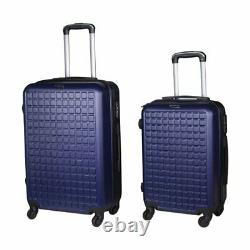 3Piece Luggage Sets Hard Shell Travel Suitcase Rolling Wheels ABS 20 24 28 A+
