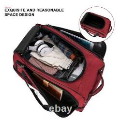 3pcs et Foldable Expandable Softside Luggage Travel Suitcase with Spinner Whees