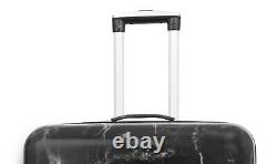 4 Wheel Luggage Hard Shell Expandable Suitcases Lightweight Travel Bags Granite
