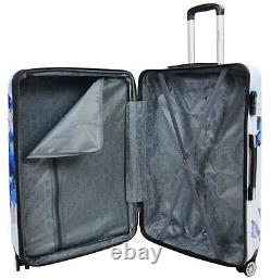 4 Wheel Suitcases Multi Butterfly PC Hard Shell Luggage Lightweight Travel Bag