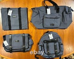 $422 VALUE London Fog Luggage Set New With Tags Duffle Messenger Backpack Tote