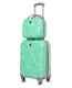 Amka Gem 2-pc. Carry On Hardside Cosmetic Weekender Luggage Set, Mint