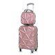 Amka Gem Hardside Carry On And Weekender Luggage Set With Spinner Wheels, 2-pi