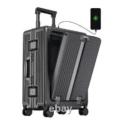 Airline Approved Carry on Luggage, Luggage Sets for Family BLACK-01