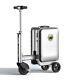 Airwheel Se3s Electric Mini Smart Silver Scooter Luggage 20 Inch Riding Suitcase