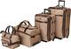 American Flyer Luggage Signature 4 Piece Set, Brown, One Size Brown