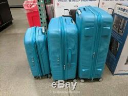 American Tourister 3 piece Hardside Spinner Set dimensions 29 25 carry on 20