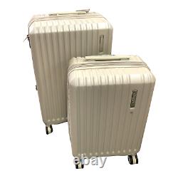 American Tourister Color Spin 2.0 Hardside Luggage 2-Piece Set, Light Gold