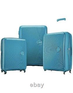 American Tourister Curio 3-piece Hardside Spinner Luggage Set Blue