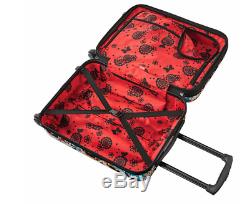 American Tourister Disney Hardside Luggage Set, Spinner Wheels, Minnie, 20 18'