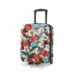 American Tourister Disney Roll Aboard 2 Piece Luggage Set Minnie Mouse