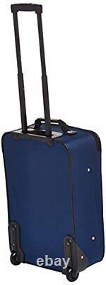 American Tourister Fieldbrook XLT Softside Upright Luggage Navy 3-Piece Set B