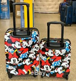 American Tourister Kids Disney 2-piece Carry on & Underseat Luggage Set Minnie