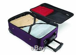 American Tourister Luggage Fieldbrook II 3 Piece Set Purple/Grey