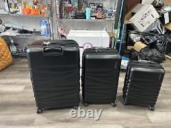 American Tourister Pop Max 21/25/29 inch 3-Piece Luggage Set Black