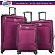 American Tourister Pop Max 3 Piece Luggage Spinner Set 29/25/21(berry)