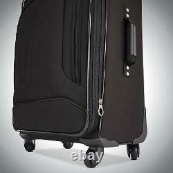 American Tourister Pop Max 3 Piece Luggage Spinner Set 29/25/21(Black)