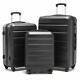 Anti-scratch Hardside Spinner Luggage Sets 3 Pieces Luggage Set Free Shipping