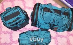 Antler Tundra Teal Mega Decker Backpack Holdall Set British Travel Bag Luggage