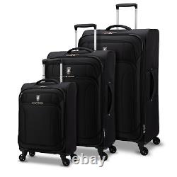 Atlantic Preferred Lite collection Black expandable Soft case Black Luggage set