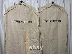 Authentic Louis Vuitton Garment set Cover Cloth Clothing Suit Storage