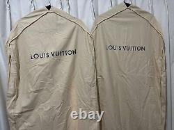 Authentic Louis Vuitton Garment set Cover Cloth Clothing Suit Storage