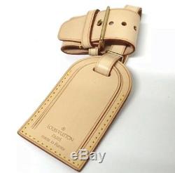 Authentic Louis Vuitton Large Luggage ID Name Tag One Set