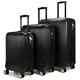 Badgley Mischka Diamond 3 Piece Expandable Luggage Set