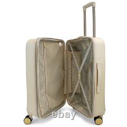 BADGLEY MISCHKA Diamond 3 Piece Expandable Luggage Set (Champagne)