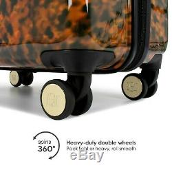 BADGLEY MISCHKA Essence 2 Piece Hard Spinner Luggage Set (Tortoise)