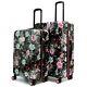 Badgley Mischka Essence 2 Piece Hard Spinner Luggage Set (winter Flowers)