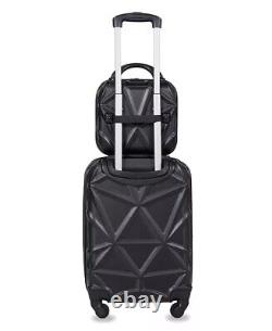 BRAND NEW Sparkling 2-Pc. Glam Carry-On Set